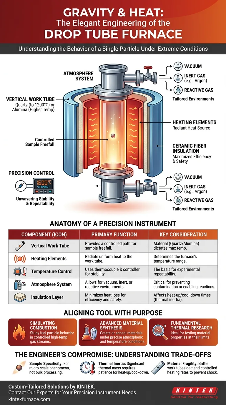 Gravité et Chaleur : L'Ingénierie Élégante du Four à Tube Descendant Guide Visuel