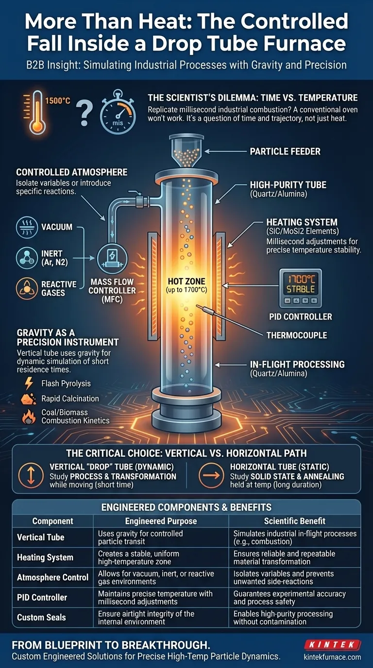 Больше, чем просто нагрев: контролируемое падение в печи с падающей трубой Визуальное руководство