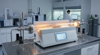 O Universo Controlado: Dominando a Temperatura e a Atmosfera em um Forno Tubular de 70mm