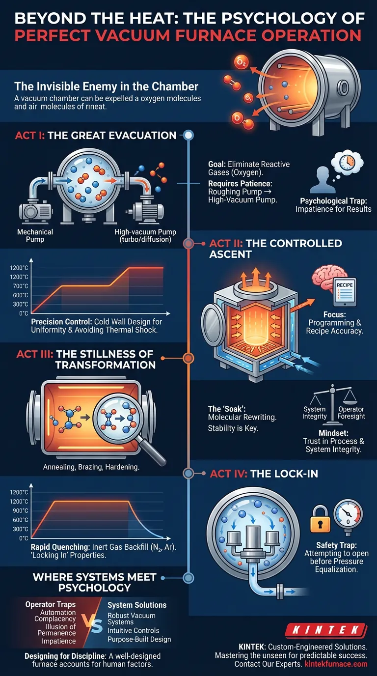 Além do Calor: A Psicologia da Operação Perfeita de Fornos a Vácuo Guia Visual