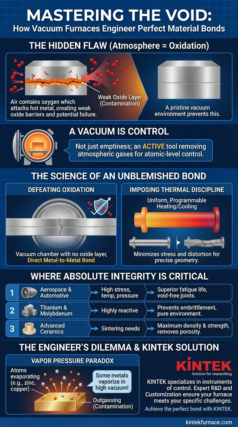 Мастерство вакуума: как вакуумные печи создают идеальные соединения материалов Визуальное руководство
