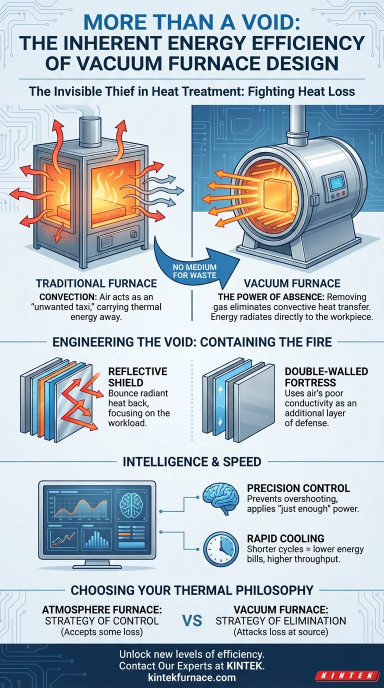 Mehr als nur ein Vakuum: Die inhärente Energieeffizienz von Vakuumöfen Visuelle Anleitung