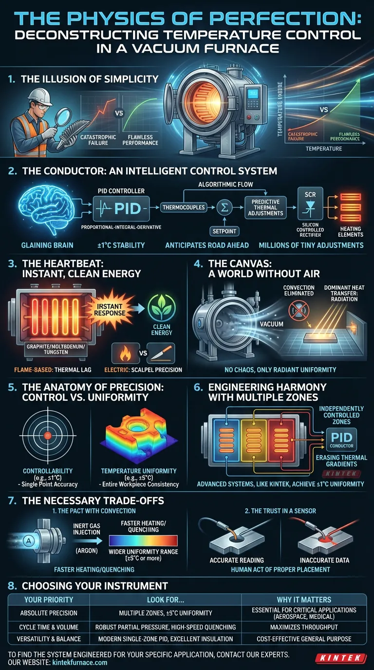 The Physics of Perfection: Deconstructing Temperature Control in a Vacuum Furnace Visual Guide