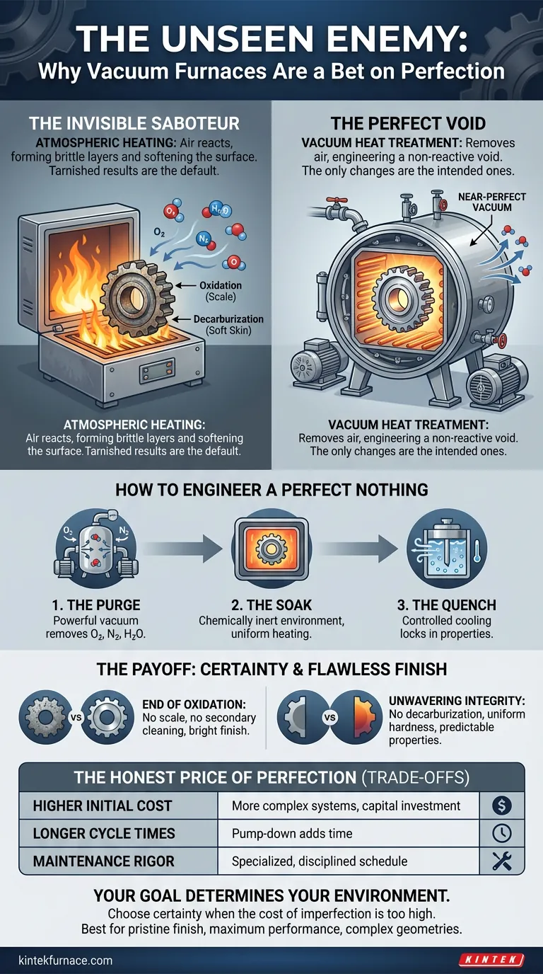 The Unseen Enemy: Why Vacuum Furnaces Are a Bet on Perfection Visual Guide