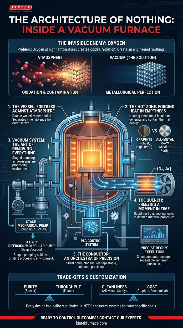 A Arquitetura do Nada: Dentro do Universo Controlado de um Forno a Vácuo Guia Visual