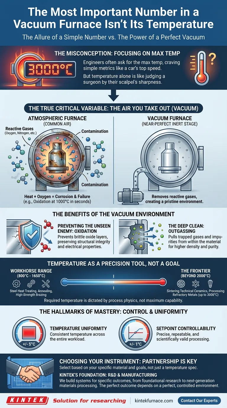 El número más importante en un horno de vacío no es su temperatura Guía Visual