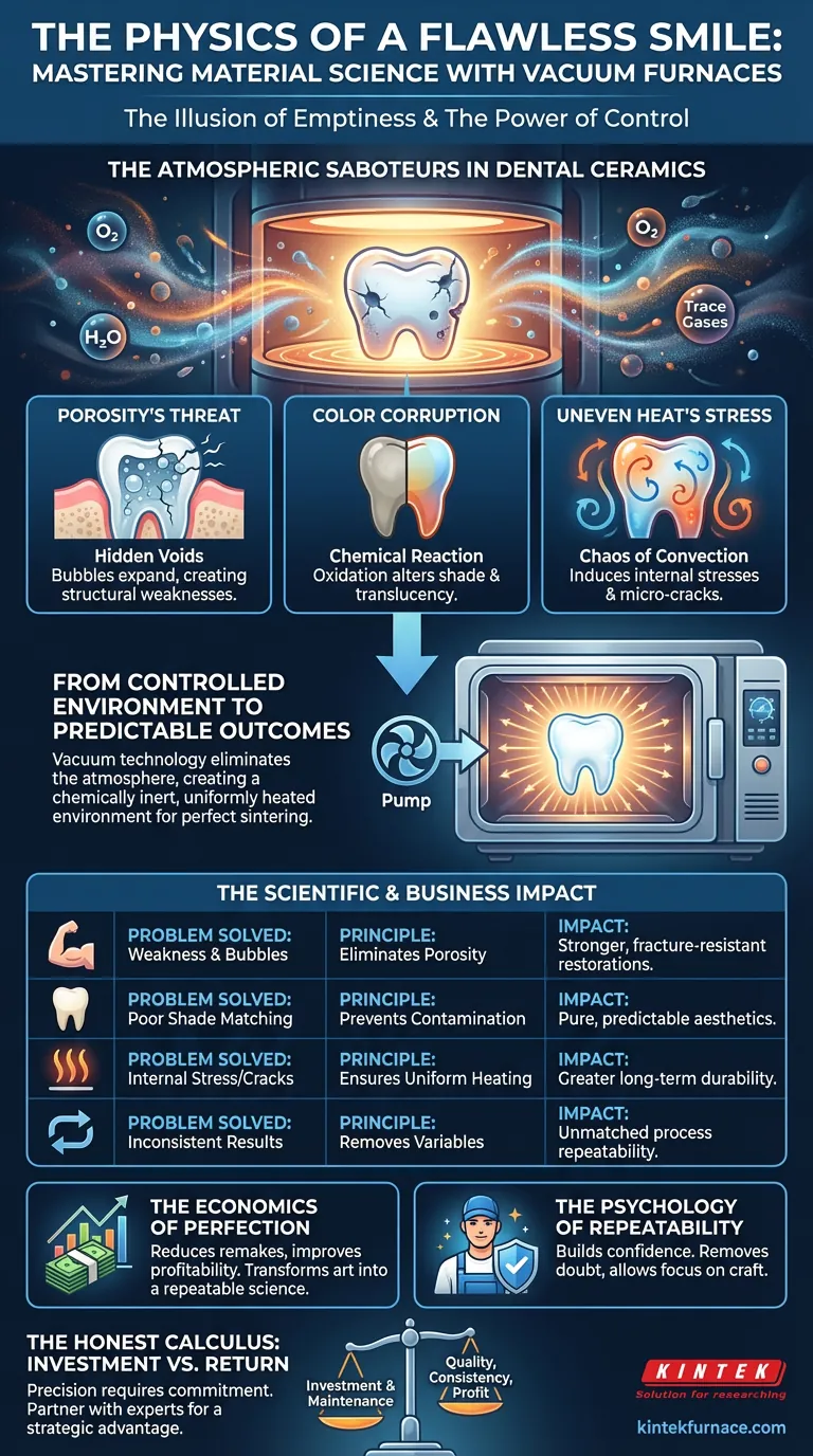 La fisica di un sorriso impeccabile: padroneggiare la scienza dei materiali con i forni sottovuoto Guida Visiva