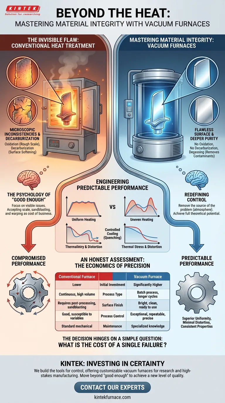 열 너머: 진공로를 이용한 재료 무결성 마스터하기 시각적 가이드