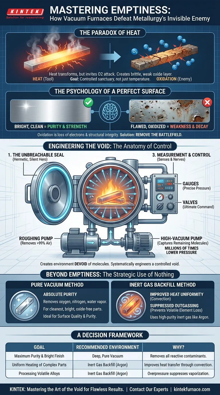 Dominando el Vacío: Cómo los Hornos de Vacío Derrotan al Enemigo Invisible de la Metalurgia Guía Visual