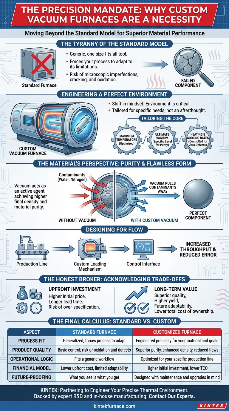 The Precision Mandate: Why Custom Vacuum Furnaces Aren't a Luxury, But a Necessity Visual Guide