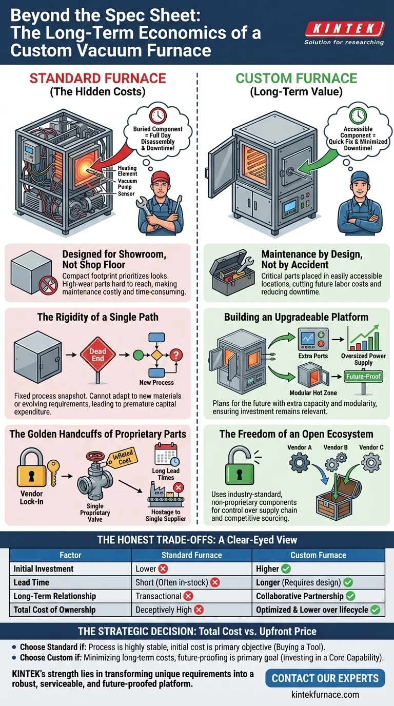 Oltre la Scheda Tecnica: L'Economia a Lungo Termine di un Forno Sottovuoto Personalizzato Guida Visiva