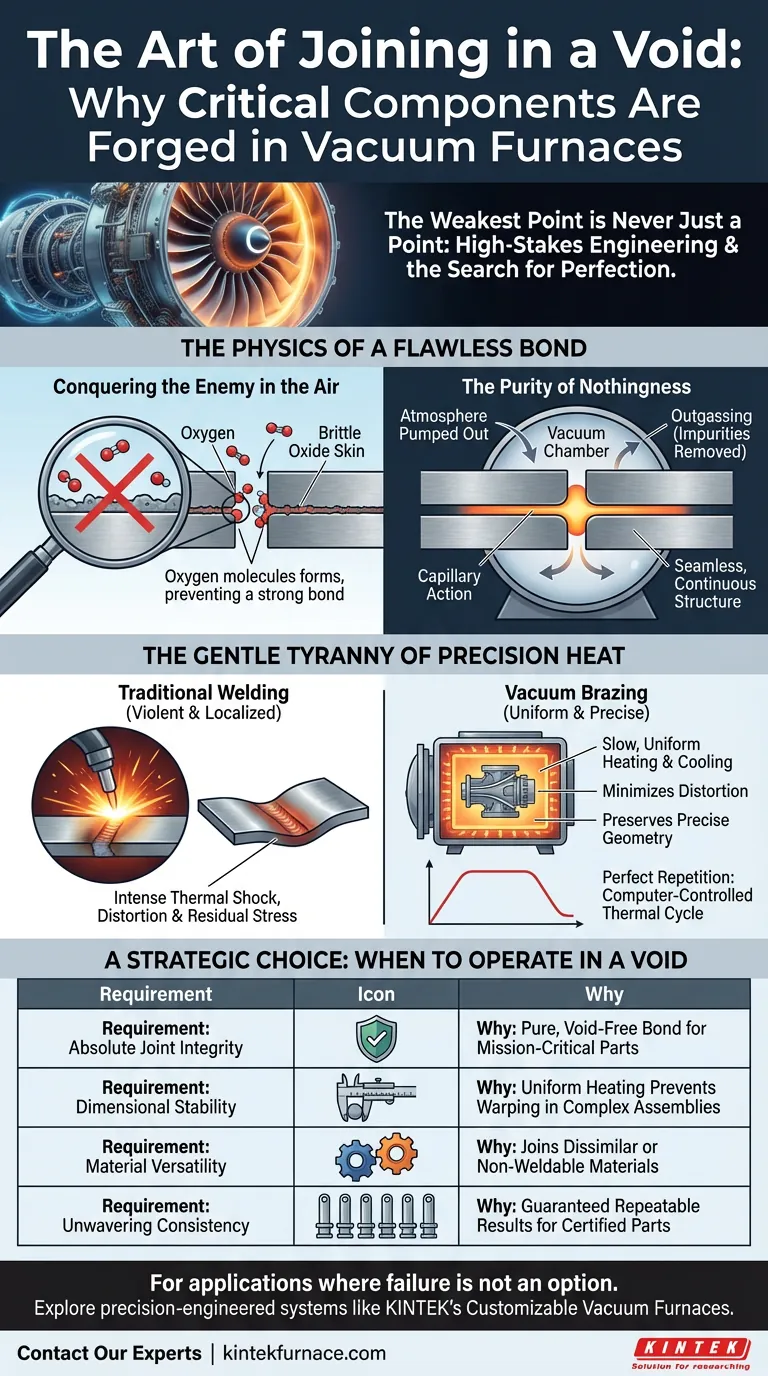 L'art de l'assemblage dans le vide : pourquoi les composants critiques sont forgés dans des fours sous vide Guide Visuel