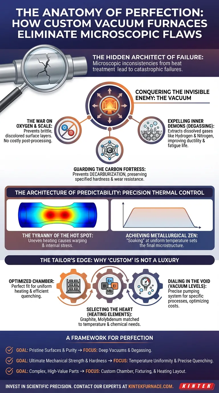 Анатомия совершенства: как заказные вакуумные печи устраняют микроскопические дефекты Визуальное руководство
