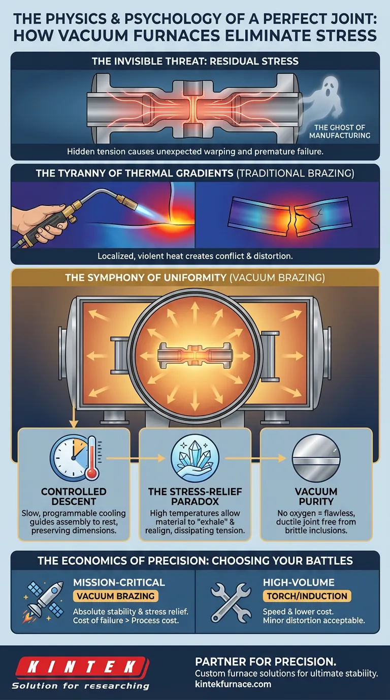 完美接头的物理与心理学：为何真空炉在消除应力方面表现卓越 图解指南