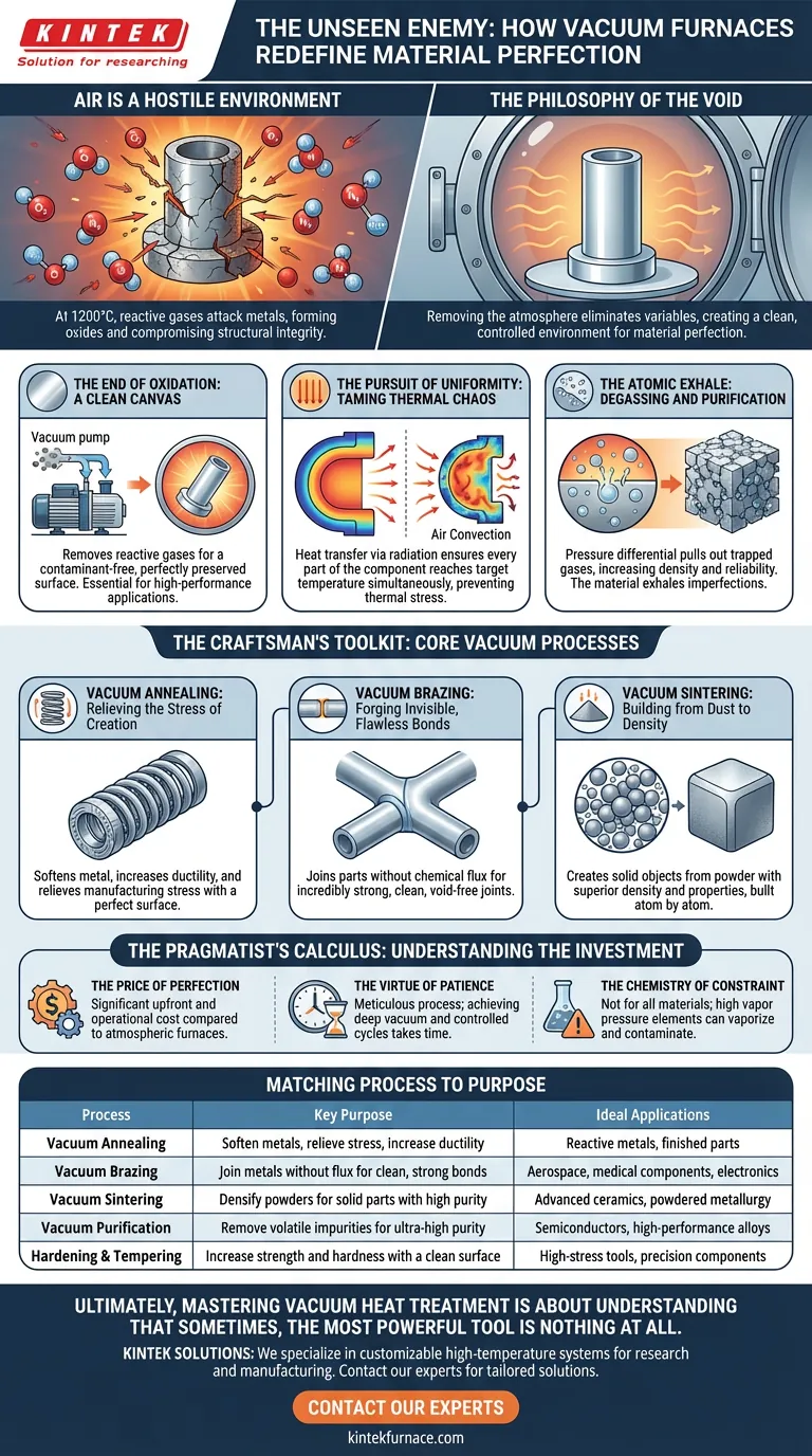 The Unseen Enemy: How Vacuum Furnaces Redefine Material Perfection Visual Guide