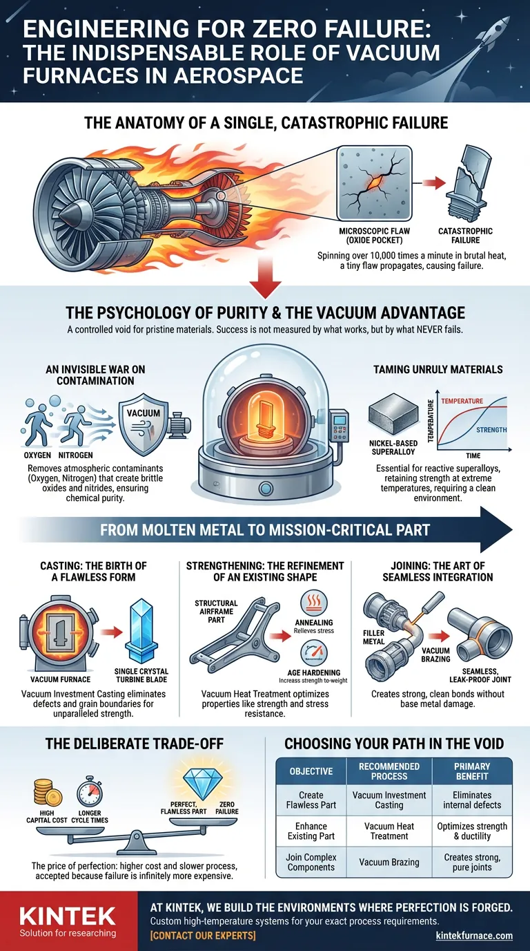 Инженерия для нулевого отказа: незаменимая роль вакуумных печей в аэрокосмической отрасли Визуальное руководство
