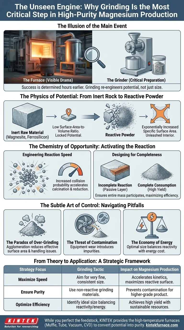 見えないエンジン：高純度マグネシウム製造において粉砕が最も重要な工程である理由 ビジュアルガイド