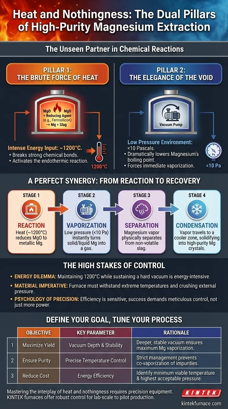 Calor e Nada: Os Pilares Duplos da Extração de Magnésio de Alta Pureza Guia Visual
