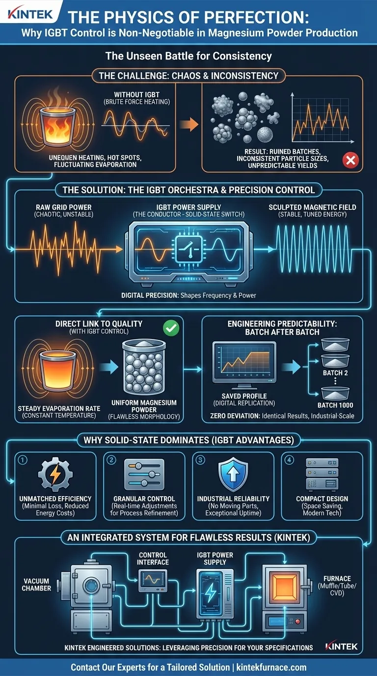 Физика совершенства: почему управление IGBT является обязательным условием при производстве магниевого порошка Визуальное руководство