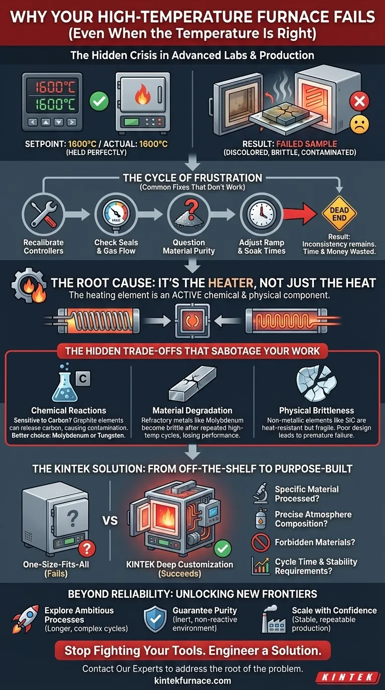 Почему ваша высокотемпературная печь выходит из строя (даже когда температура правильная) Визуальное руководство
