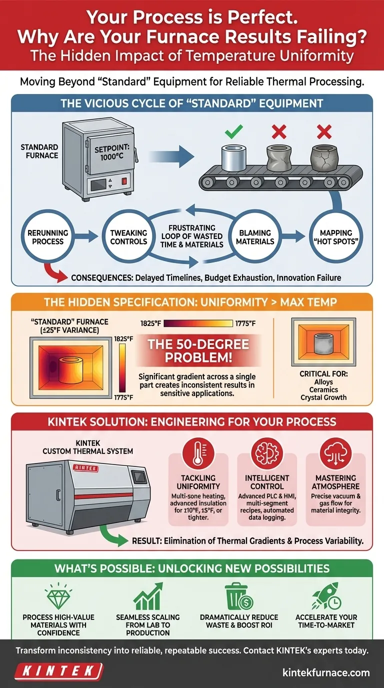 Seu Processo é Perfeito. Por Que Seus Resultados de Forno Estão Falhando? Guia Visual