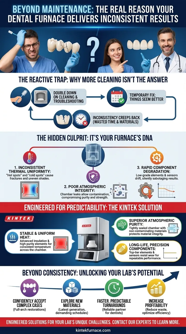 超越维护：牙科炉结果不稳定的真正原因 图解指南