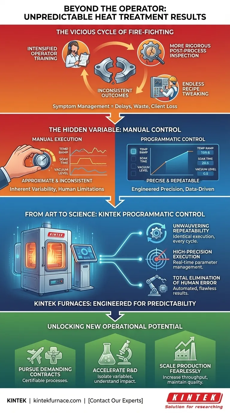 Beyond the Operator: The Real Reason Your Heat Treatment Results Are Unpredictable Visual Guide