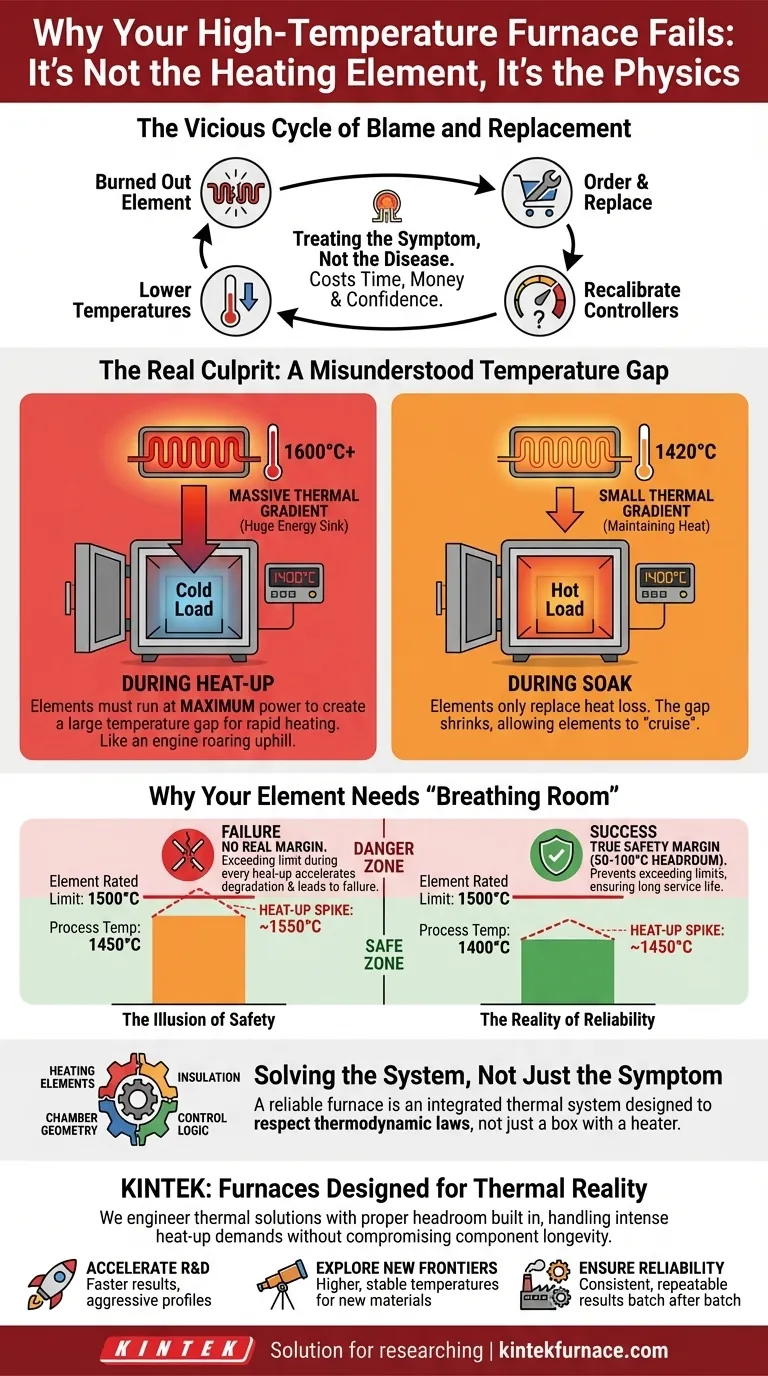 Почему ваша высокотемпературная печь выходит из строя: дело не в нагревательном элементе, а в физике Визуальное руководство