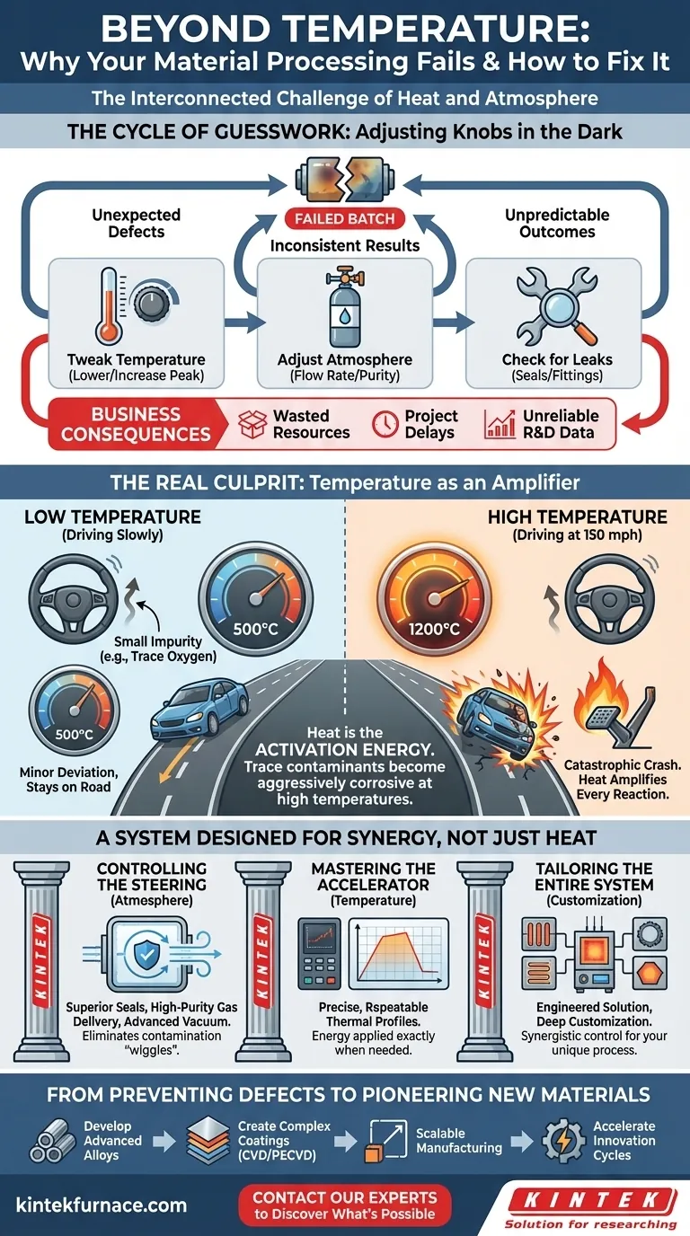 Jenseits der Temperatur: Warum Ihre Materialverarbeitung fehlschlägt und wie Sie sie beheben können Visuelle Anleitung