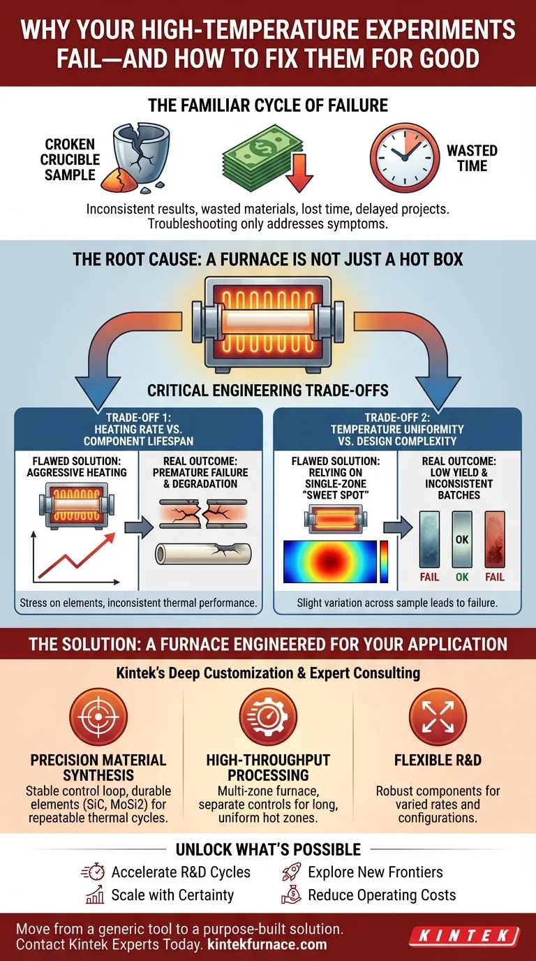 Perché i tuoi esperimenti ad alta temperatura falliscono—E come risolverli definitivamente Guida Visiva