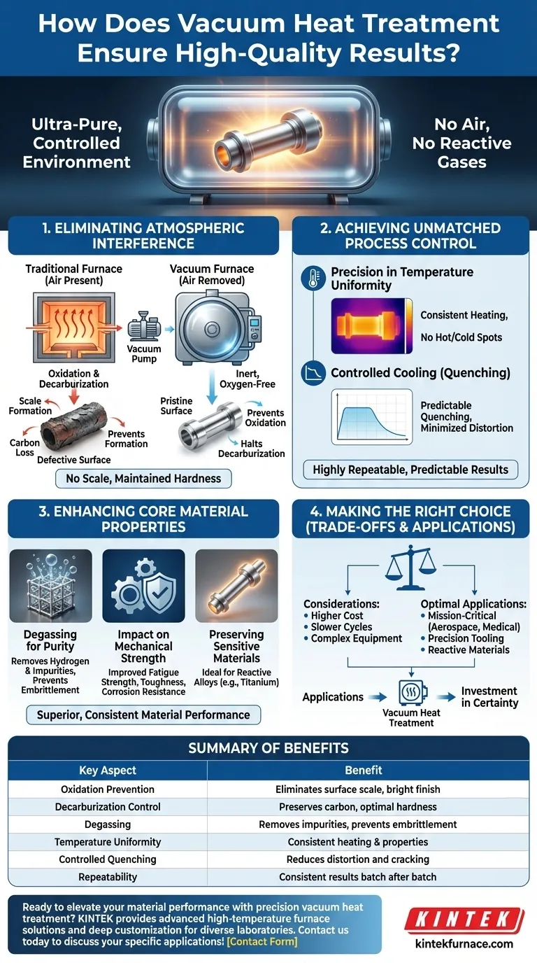 진공 열처리는 어떻게 고품질 결과를 보장합니까? 정밀 제어로 재료 성능 향상 시각적 가이드