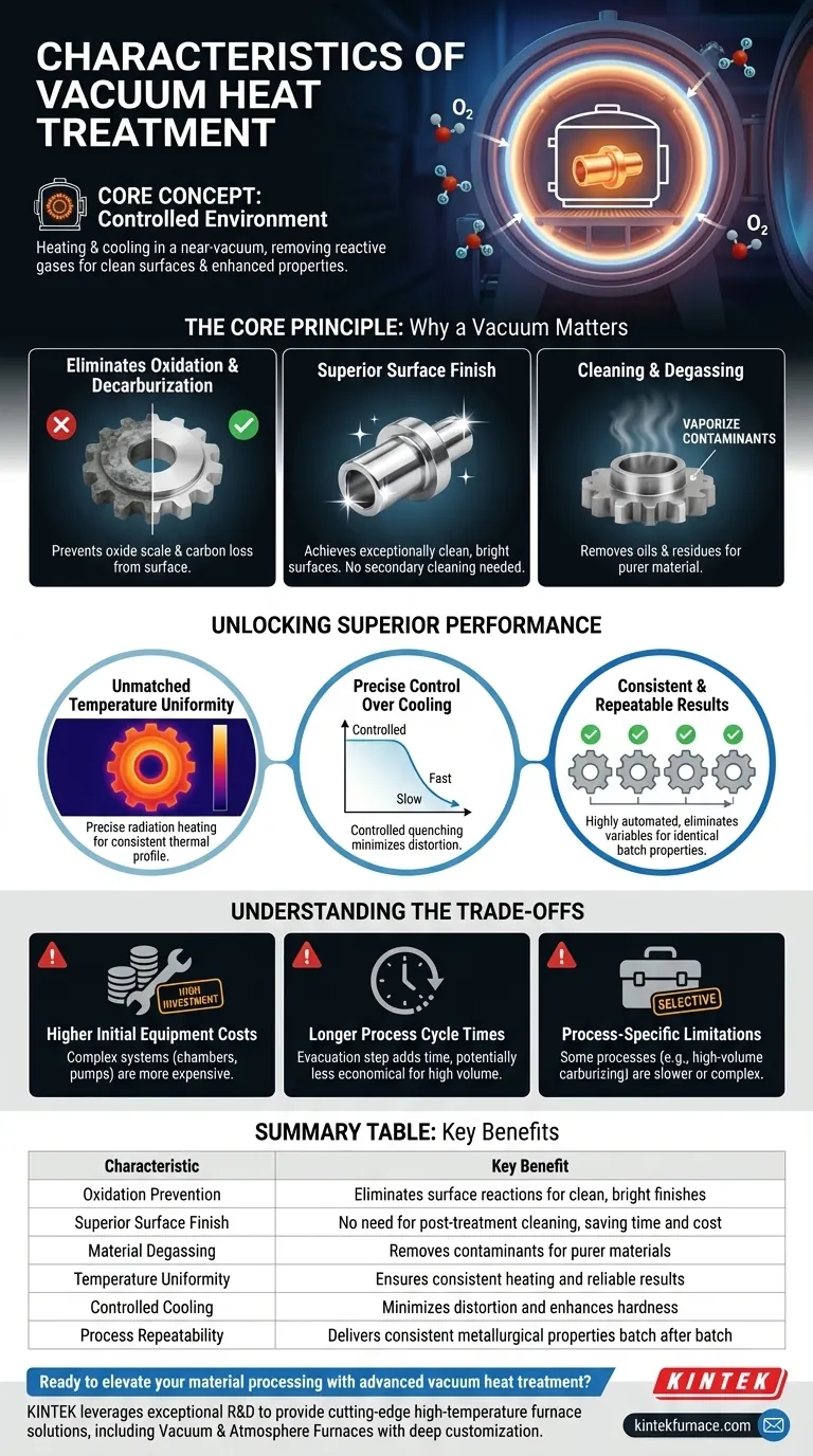 What are the characteristics of vacuum heat treatment? Unlock Superior Material Performance and Control Visual Guide