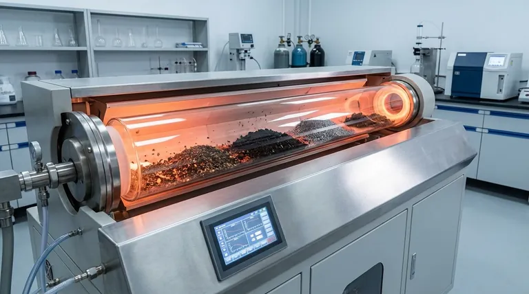 Qual é o papel dos fornos tubulares rotativos no setor de energia? Aumentar a eficiência no processamento de biomassa e materiais de bateria