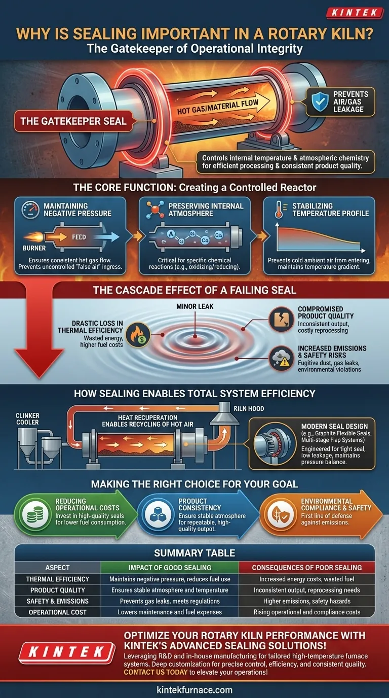 لماذا يعتبر الإحكام (الختم) مهمًا في الفرن الدوار؟ عزز الكفاءة والجودة في عمليتك دليل مرئي