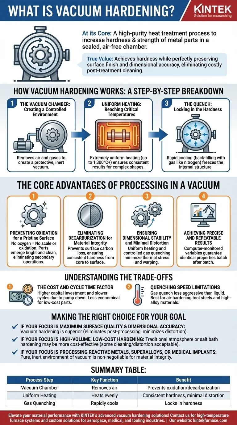 진공 경화란 무엇인가요? 뛰어난 경도와 깨끗한 표면 마감을 달성하는 방법 시각적 가이드