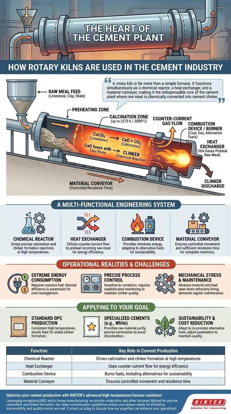 ¿Cómo se utilizan los hornos rotatorios en la industria del cemento? Domine la producción de clinker para la eficiencia Guía Visual
