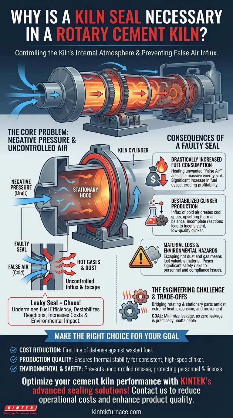 Por que uma vedação de forno é necessária em um forno rotativo de cimento? Aumente a Eficiência e a Qualidade na Produção de Cimento Guia Visual