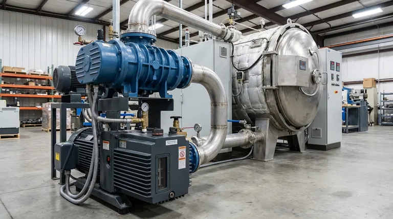 真空焼結炉には、通常どのようなポンプの組み合わせが使用されますか?ロータリーベーンポンプとルーツブロワーで効率を向上させる