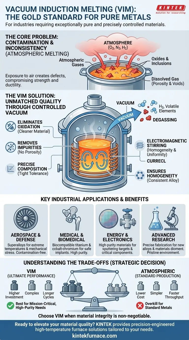 真空誘導溶解炉はどの業界に利益をもたらしますか？航空宇宙、医療などの高純度金属を解き放つ ビジュアルガイド