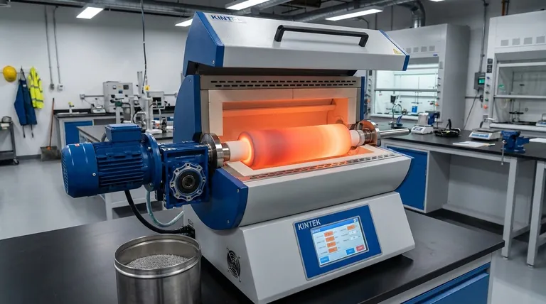 What are the key advantages of rotary tube furnaces? Achieve Superior Uniformity and Efficiency for Your Materials