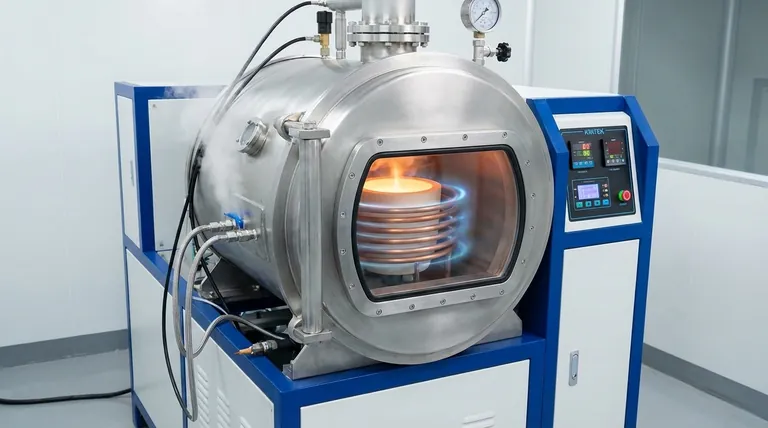 진공로의 유도 코일은 어떻게 작동하나요? 오염 없는 빠른 금속 가열을 달성하세요