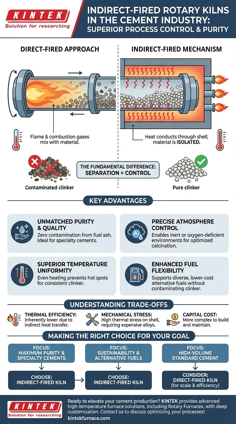 间接加热回转窑如何使水泥行业受益？实现卓越的熟料纯度和控制力 图解指南