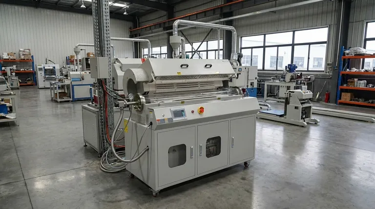 회전식 용광로가 대규모 생산 환경에 이상적인 이유는 무엇입니까? 높은 처리량과 균일한 가열을 실현하십시오