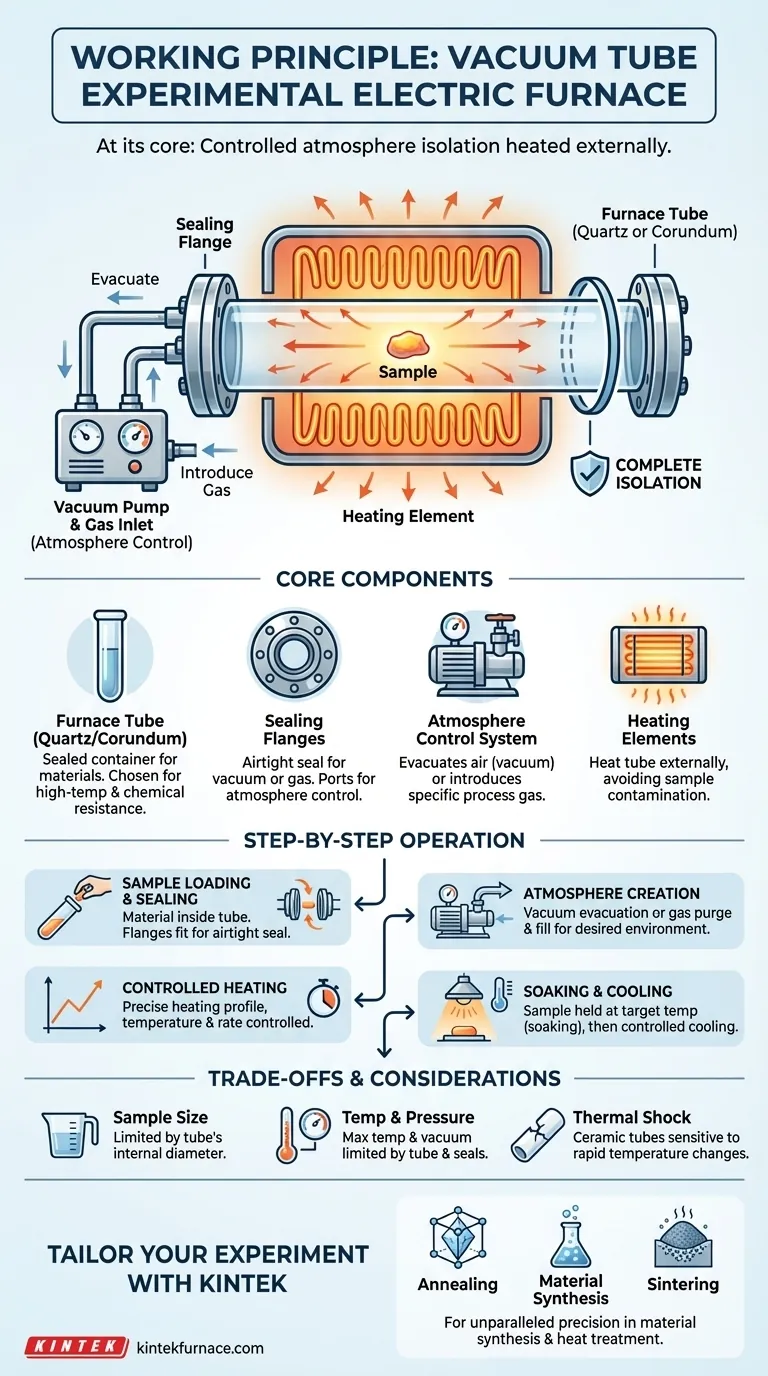 真空管实验电炉的工作原理是什么？掌握精确的大气控制 图解指南