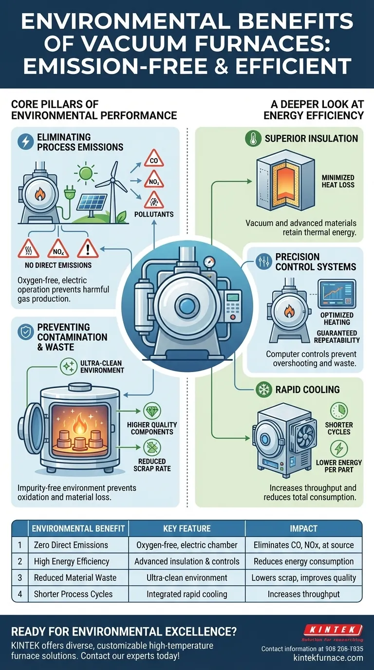 真空炉对环境有什么好处？实现零排放和高效率 图解指南