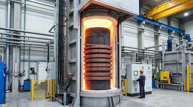 Warum einen vertikalen Induktionsofen für die Magnesiumschmelze verwenden? Kontinuierliche, hocheffiziente Produktion erreichen