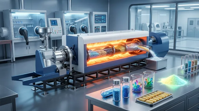 Какие типы материалов обычно обрабатываются во вращающихся печах с непрямым нагревом? Идеально подходит для высокочистых, чувствительных материалов