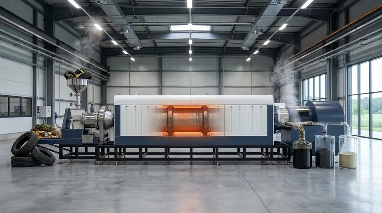 Каков принцип работы реактора с вращающейся печью для пиролиза? Эффективная переработка отходов в энергию