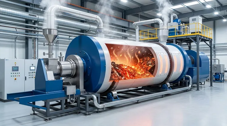 Was ist die Bedeutung der Rotation in einem Pyrolyse-Drehrohrreaktor? Effiziente Umwandlung von Abfall in Energie erschließen