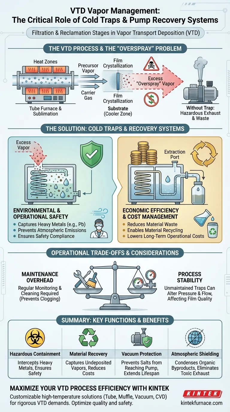 Qual é a importância das armadilhas frias e dos sistemas de recuperação de bomba no VTD? Aumentar a Segurança e a Reciclagem de Materiais Guia Visual